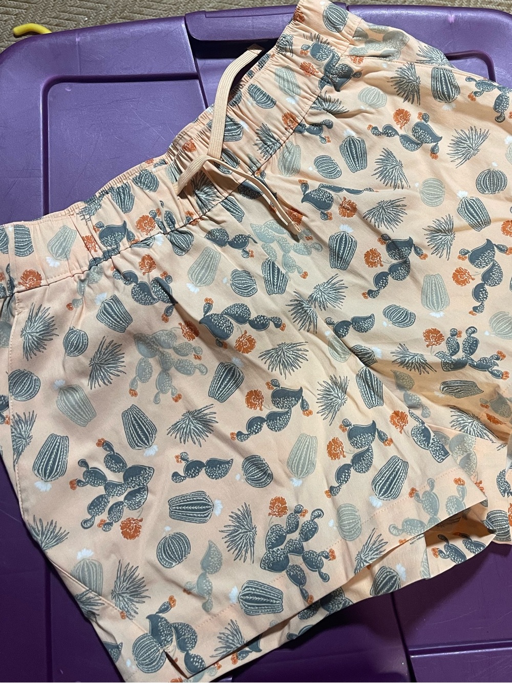 The North Face Peach Cactus-Print Women's Shorts